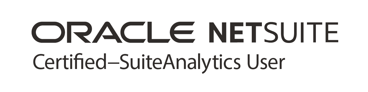 NetSuite Certified SuiteAnalytics User